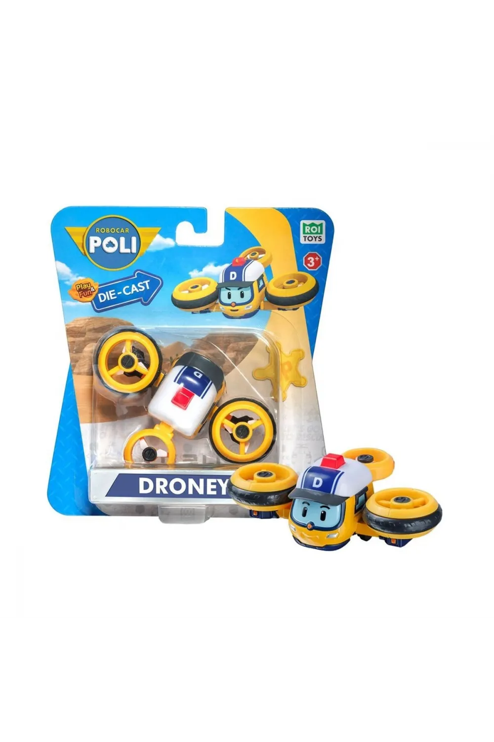 POLI/MRT-617 Robocar Poli Metal Araç Karakter Figürler Asorti