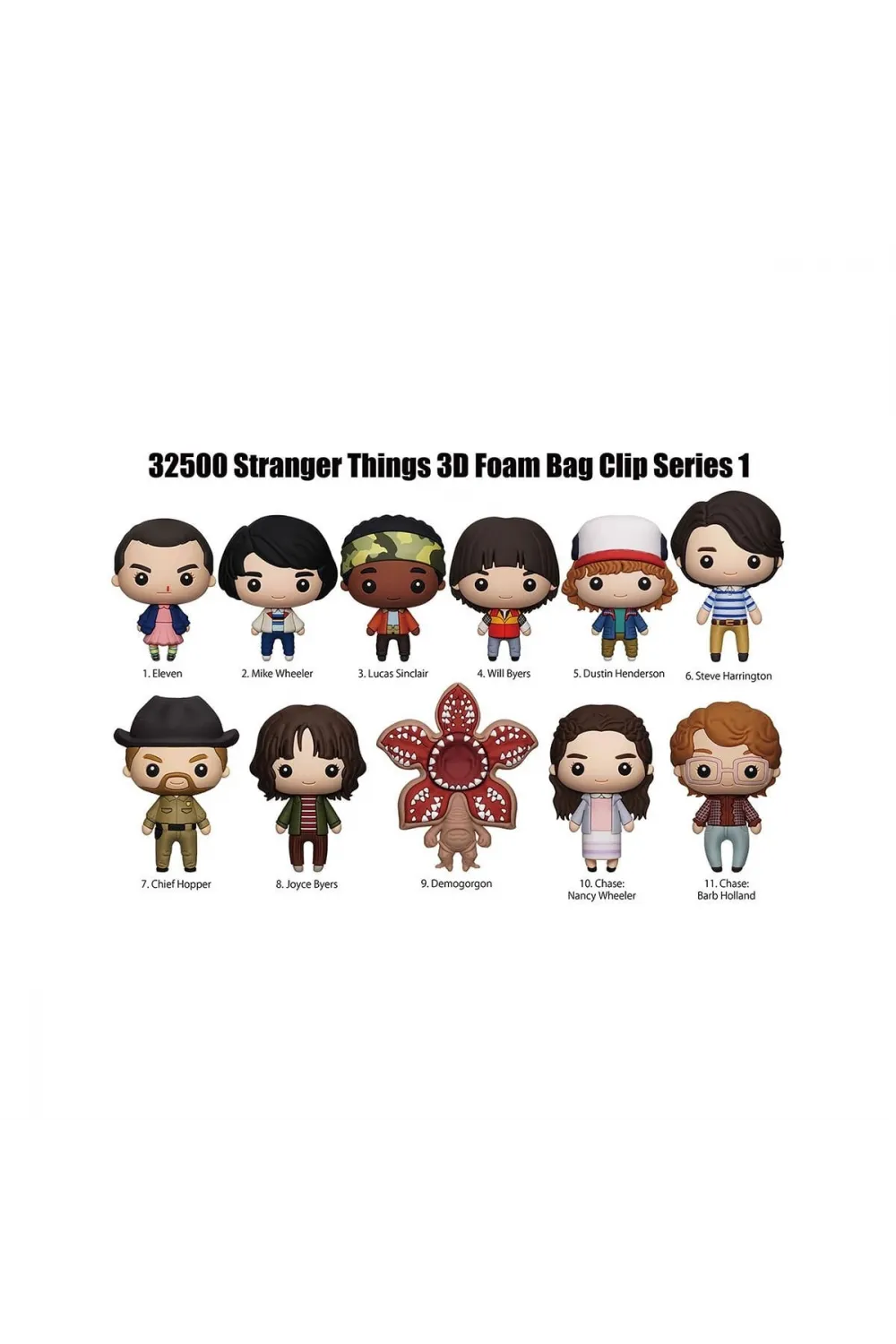 MONO32500 Monogram Stranger Things Klipsli Figür Seri 1 24lü display