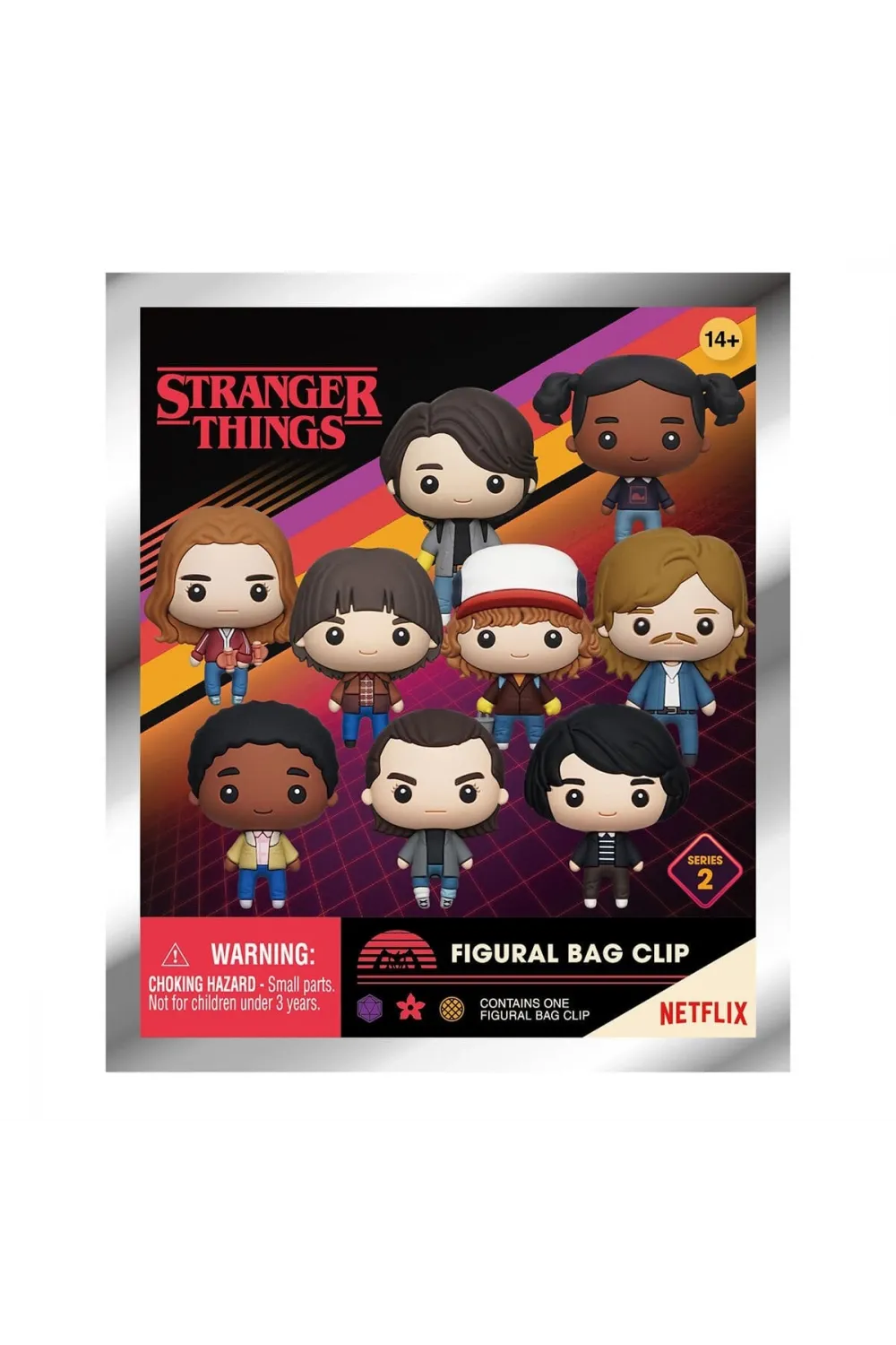 MONO32505 Monogram Stranger Things Klipsli Figür Seri 2 24lü display
