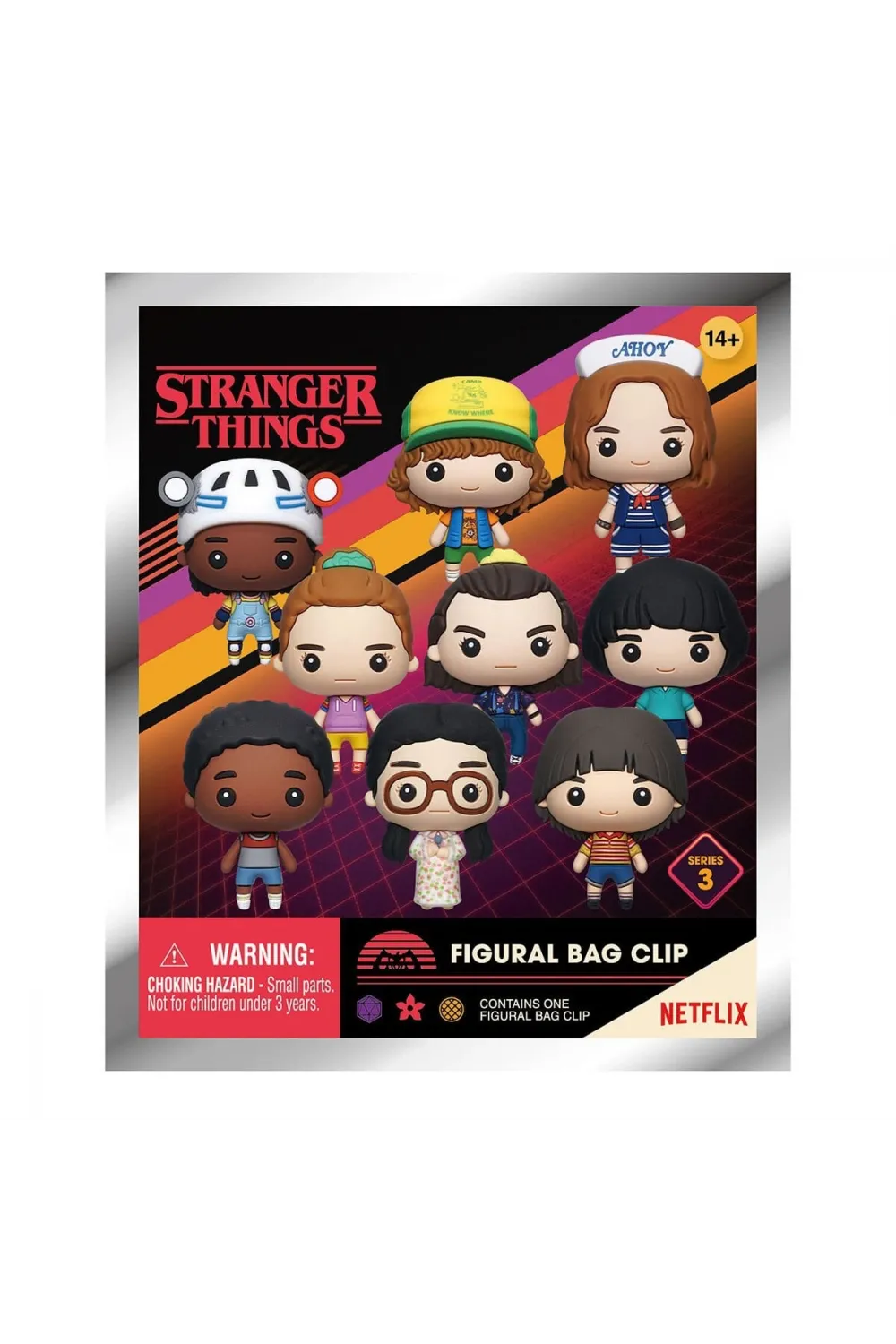 MONO32560 Monogram Stranger Things Klipsli Figür Seri 3 24lü display