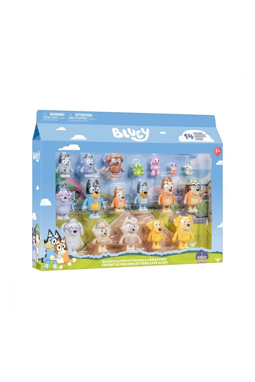 BLUEY 19116 Bluey Ultimate Aile ve Arkadaş 18li Figür Set