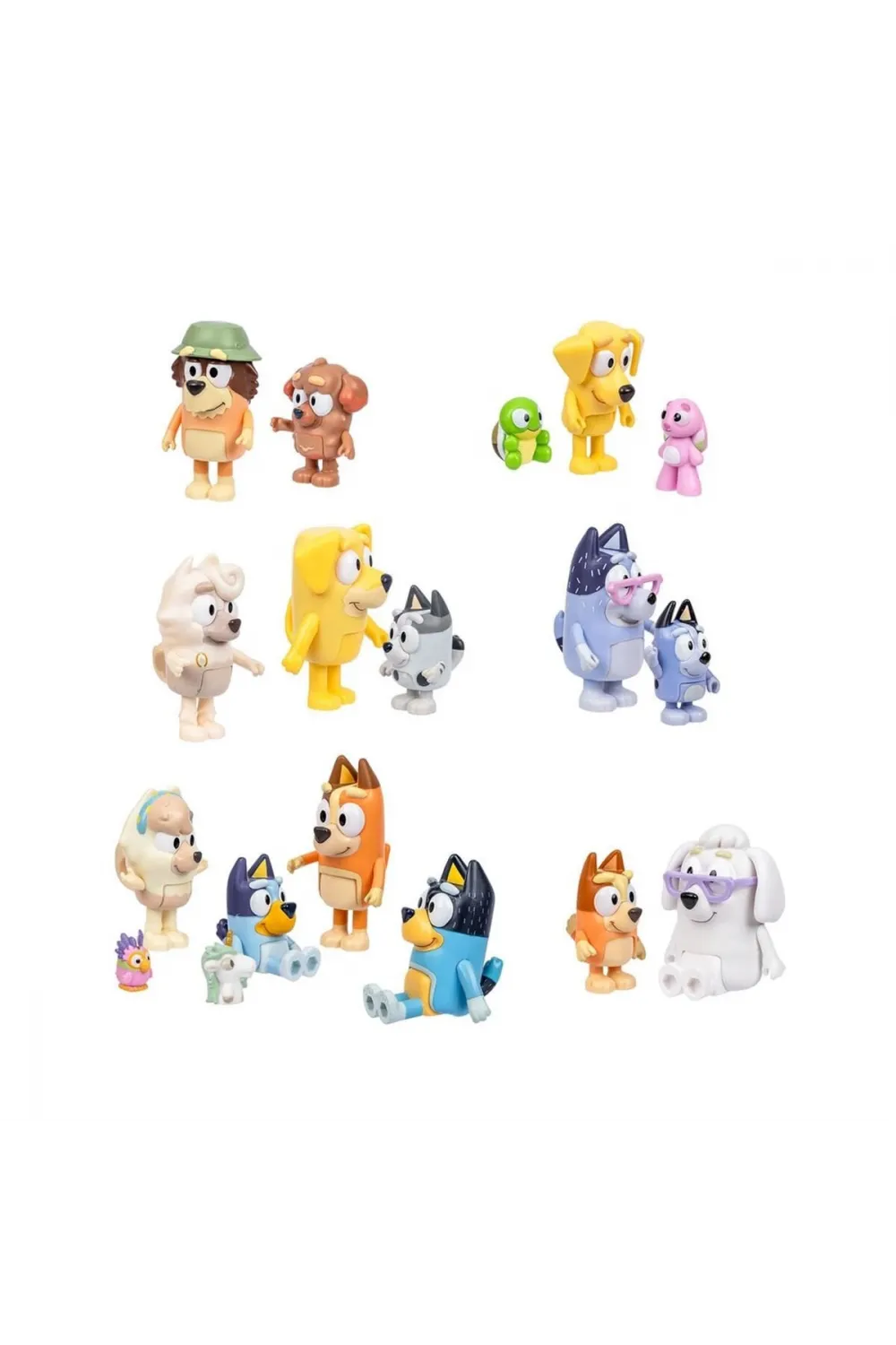 BLUEY 19116 Bluey Ultimate Aile ve Arkadaş 18li Figür Set