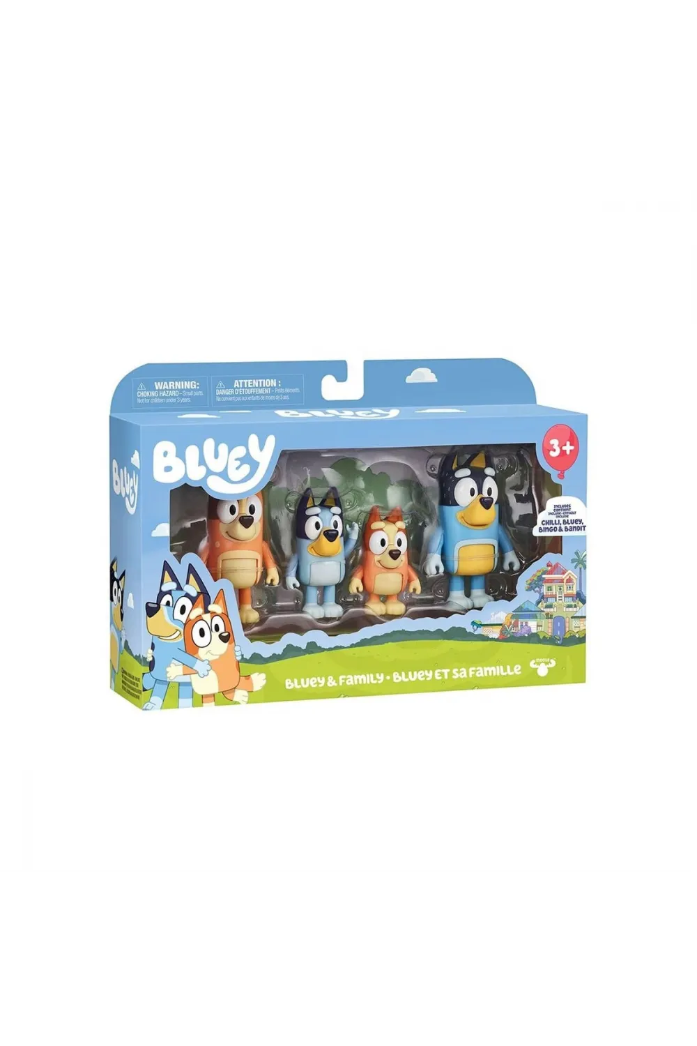 BLUEY 19201 Bluey 4lü Figür Seti Asorti