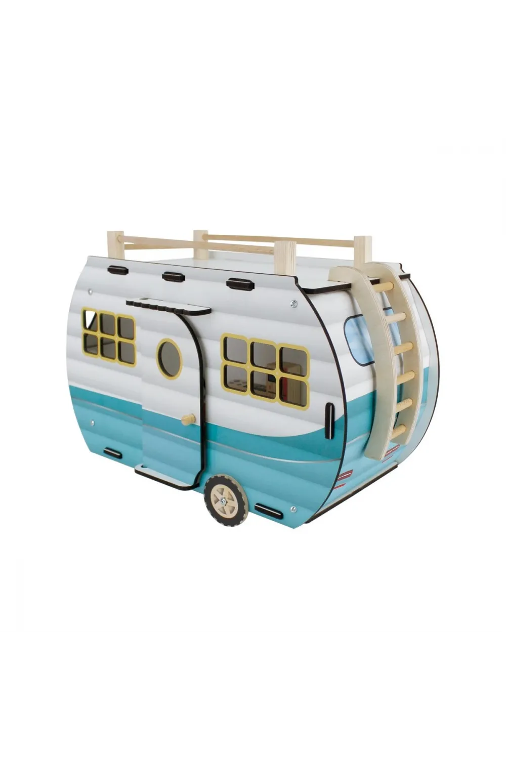 ÇG95 Ahşap Karavan Turkuaz -Okutan