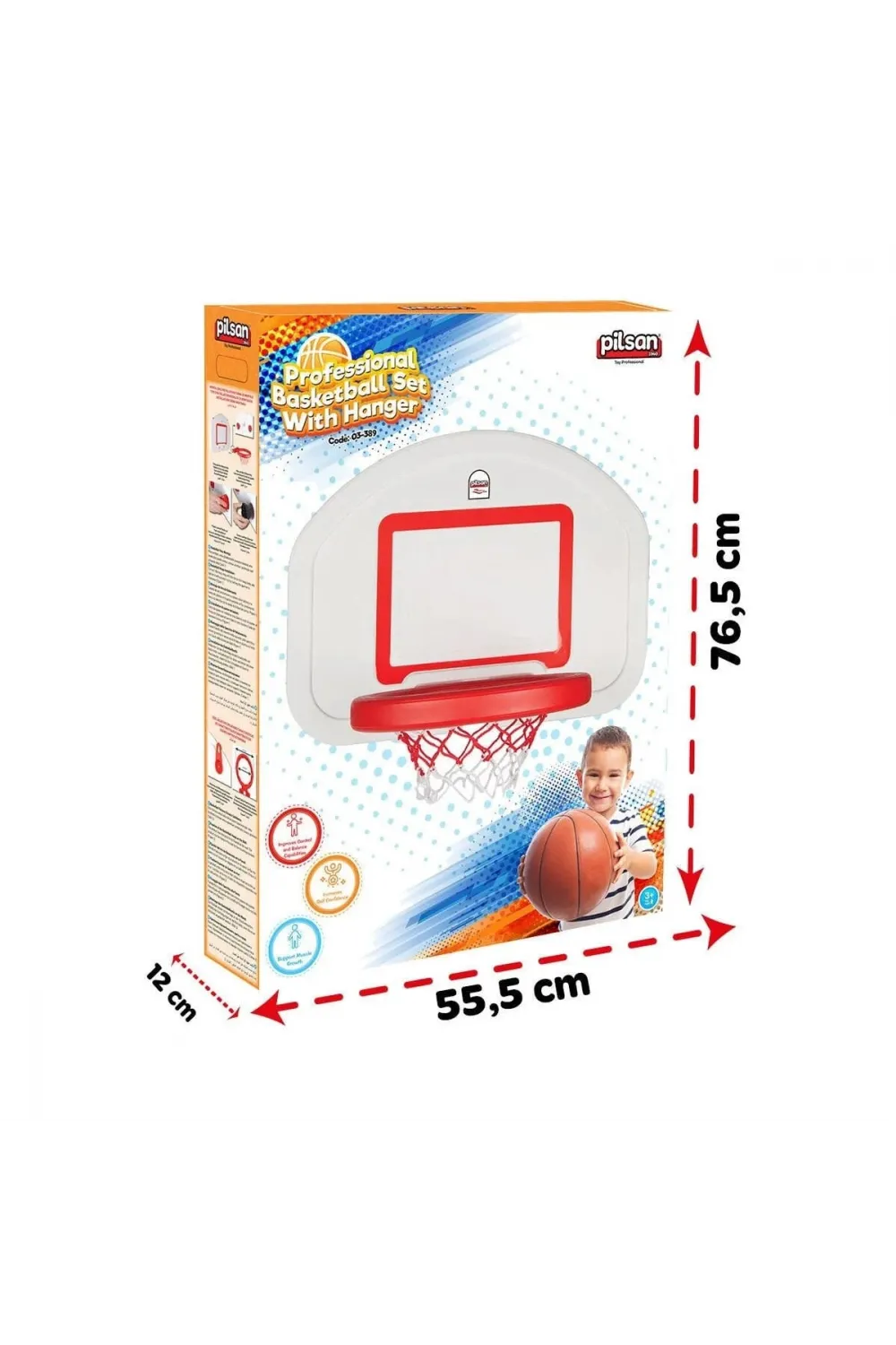 03 389 Pilsan Profesyonel Basket Seti Askılı