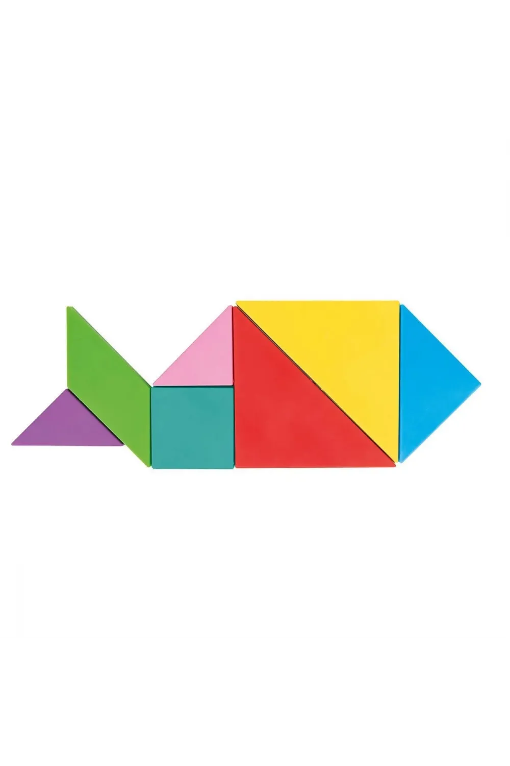 03 569 Ahşap Manyetik Tangram -Pilsan Oyuncak