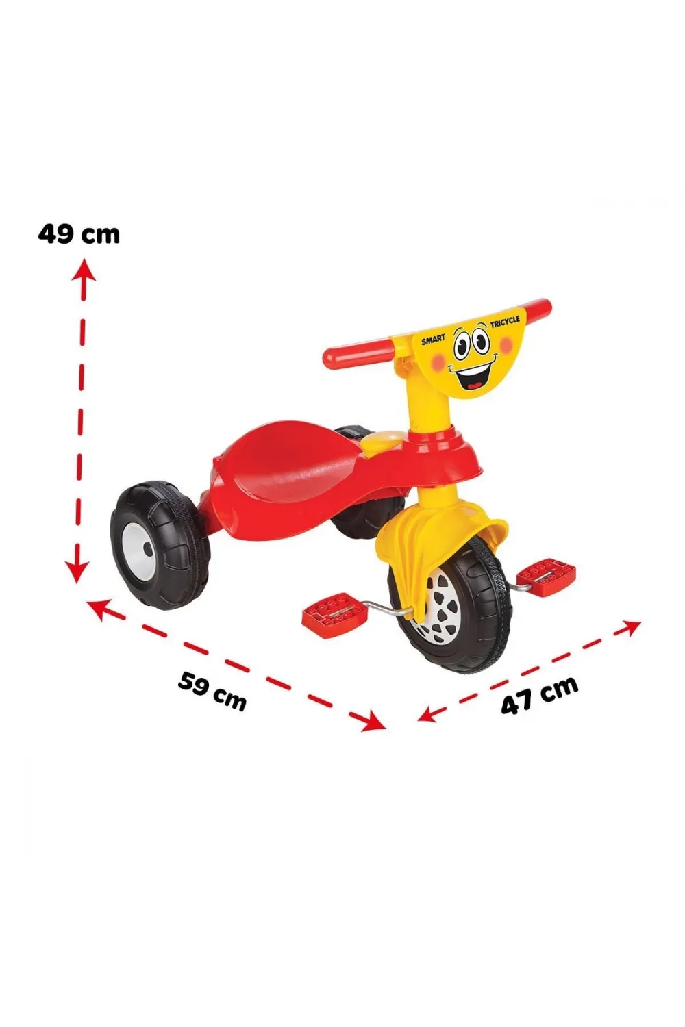 07 132K Smart Bisiklet Kırmızı Flexo -Pilsan Oyuncak