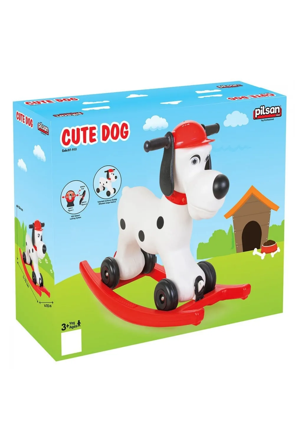 07 913 Sevimli Köpek Flexo -Pilsan Oyuncak