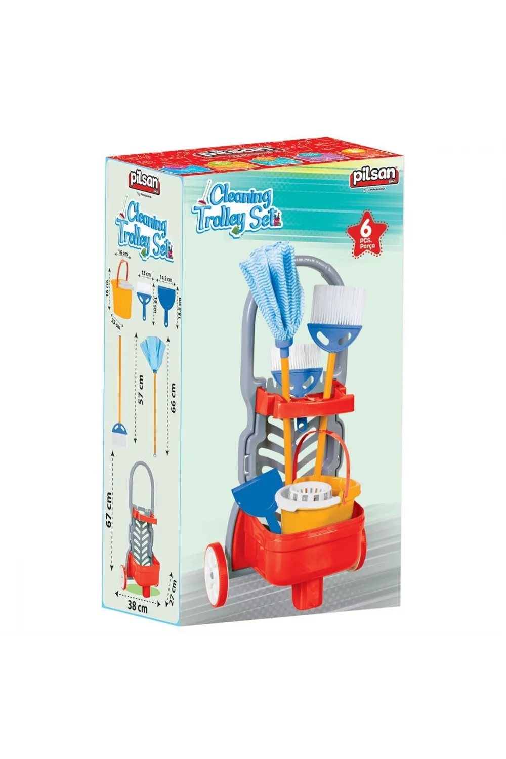 07 620 ARABALI TEMİZLİK SETİ