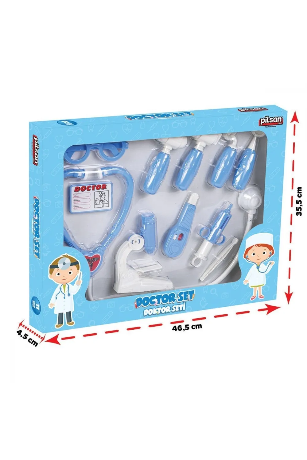 03 232-1010323201021 DOKTOR SETİ (MAVİ)