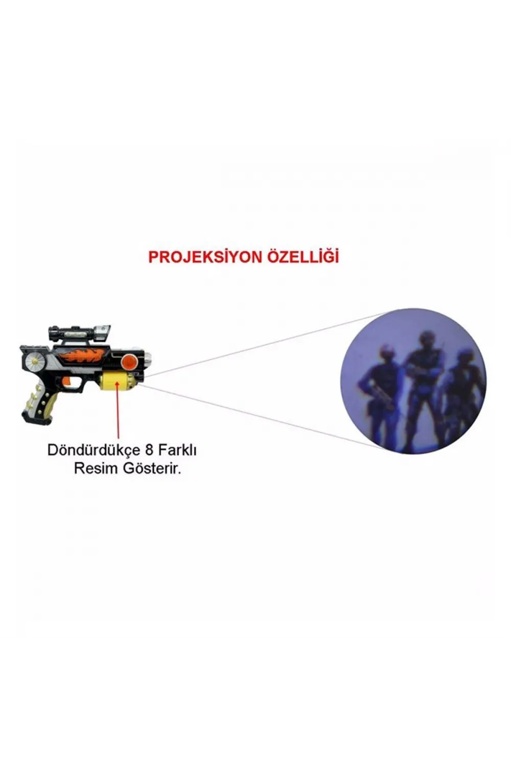 FAB 632KT KUTULU PİLLİ SİLAH