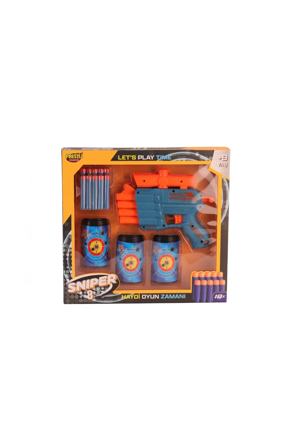 FAB 5707 KUTULU 3 HEDEFLİ SNİPER 8 DART ATICI