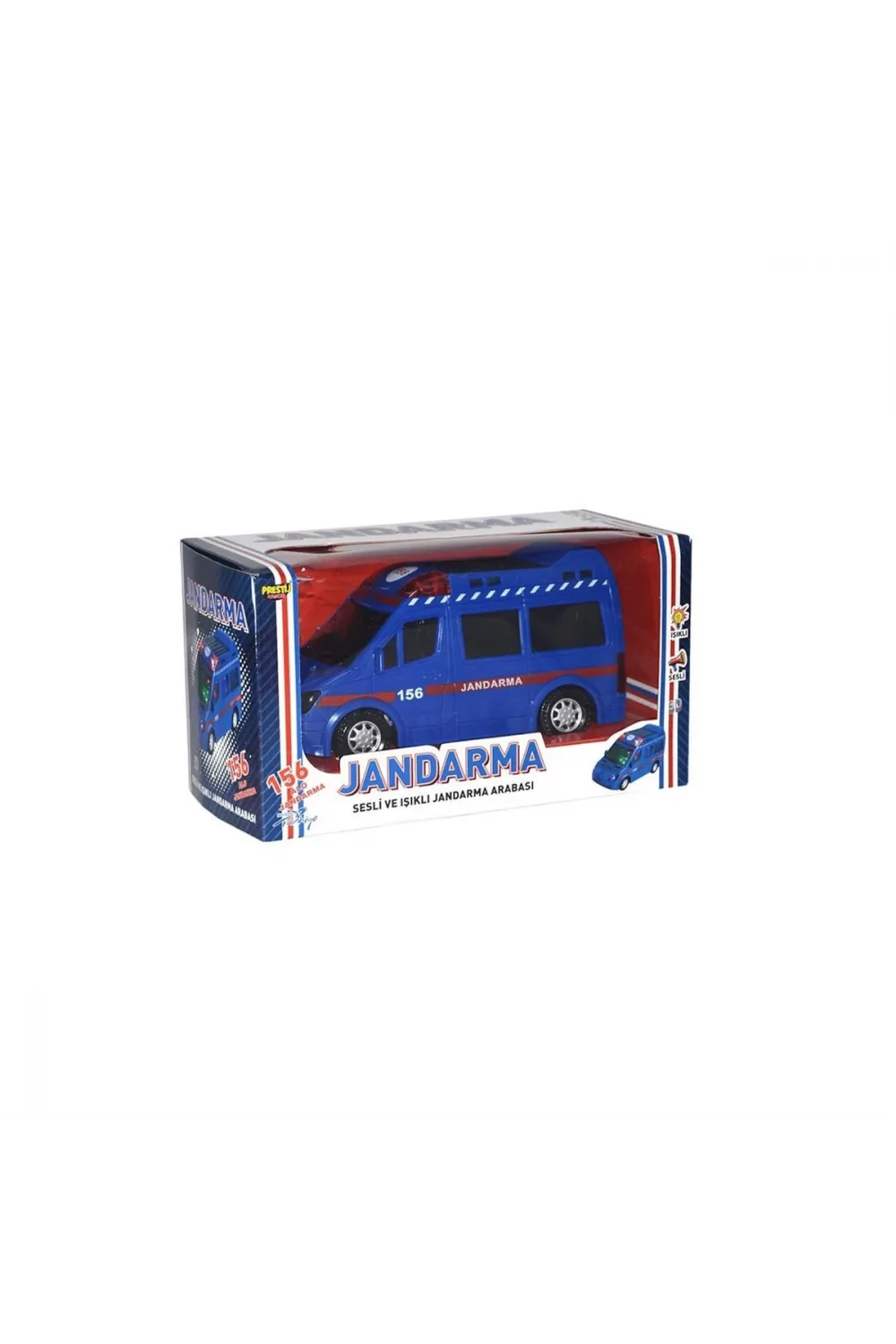 156 KUTULU PİLLİ IŞIKLI JANDARMA