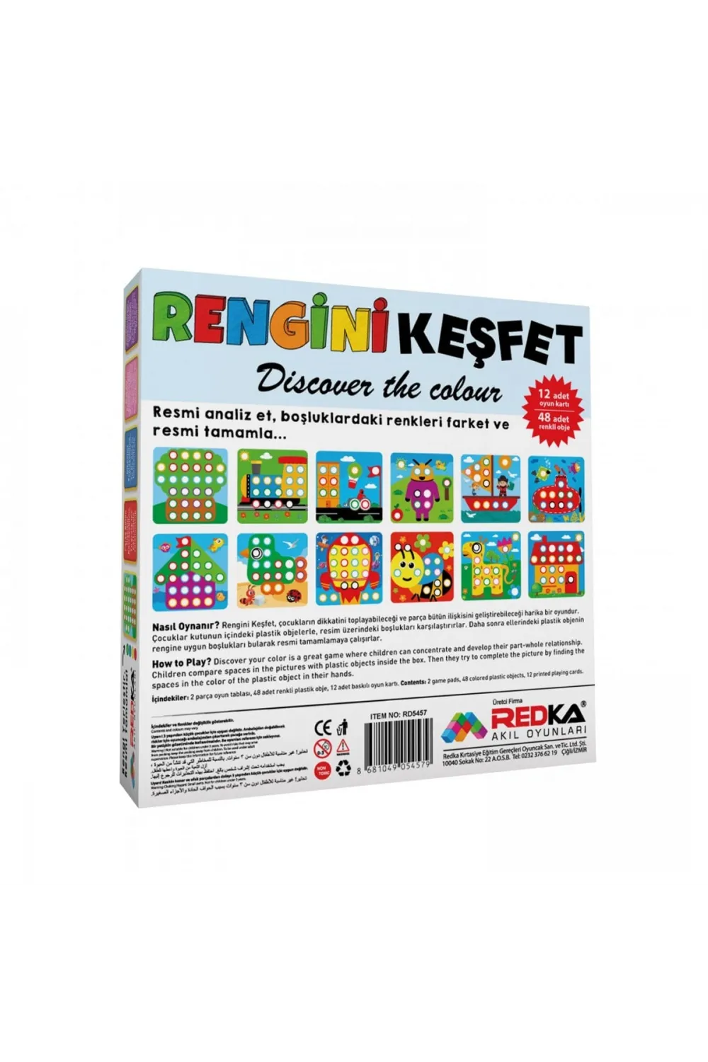 5457 Redka, Rengini Keşfet / +2 yaş