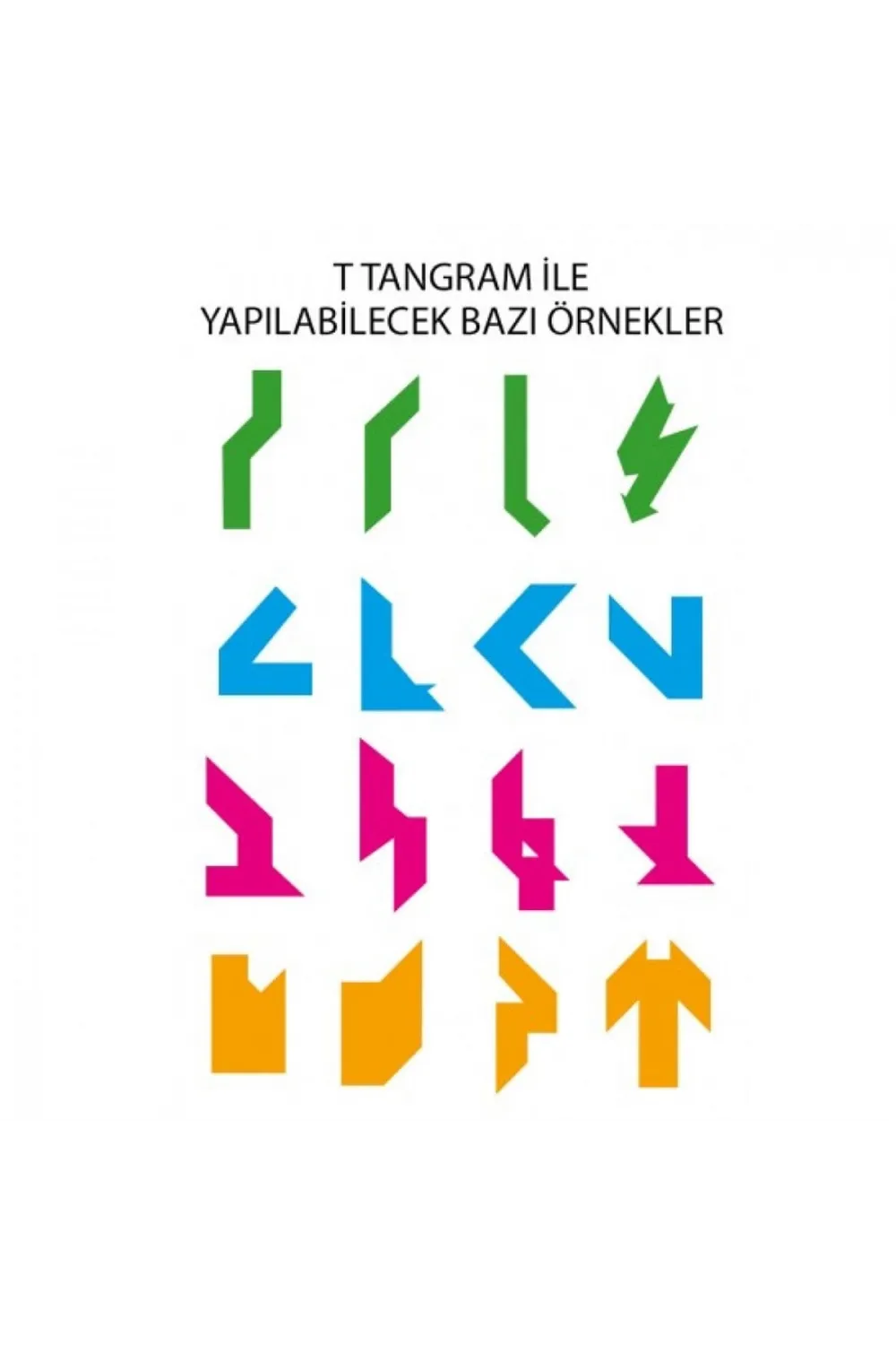 1431 Redka, T Tangram 4 Parça