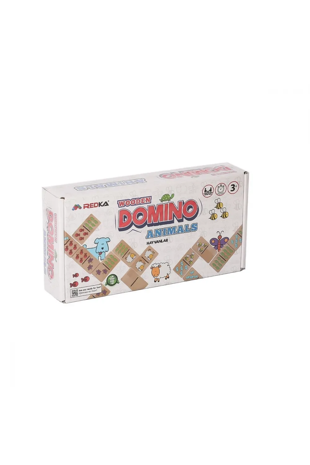RD5648 Ahşap Domino Animals -Redka