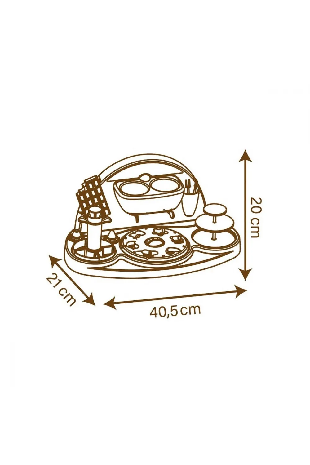 7600312116 Smoby Chef Çikolata Fabrikası Oyun Seti