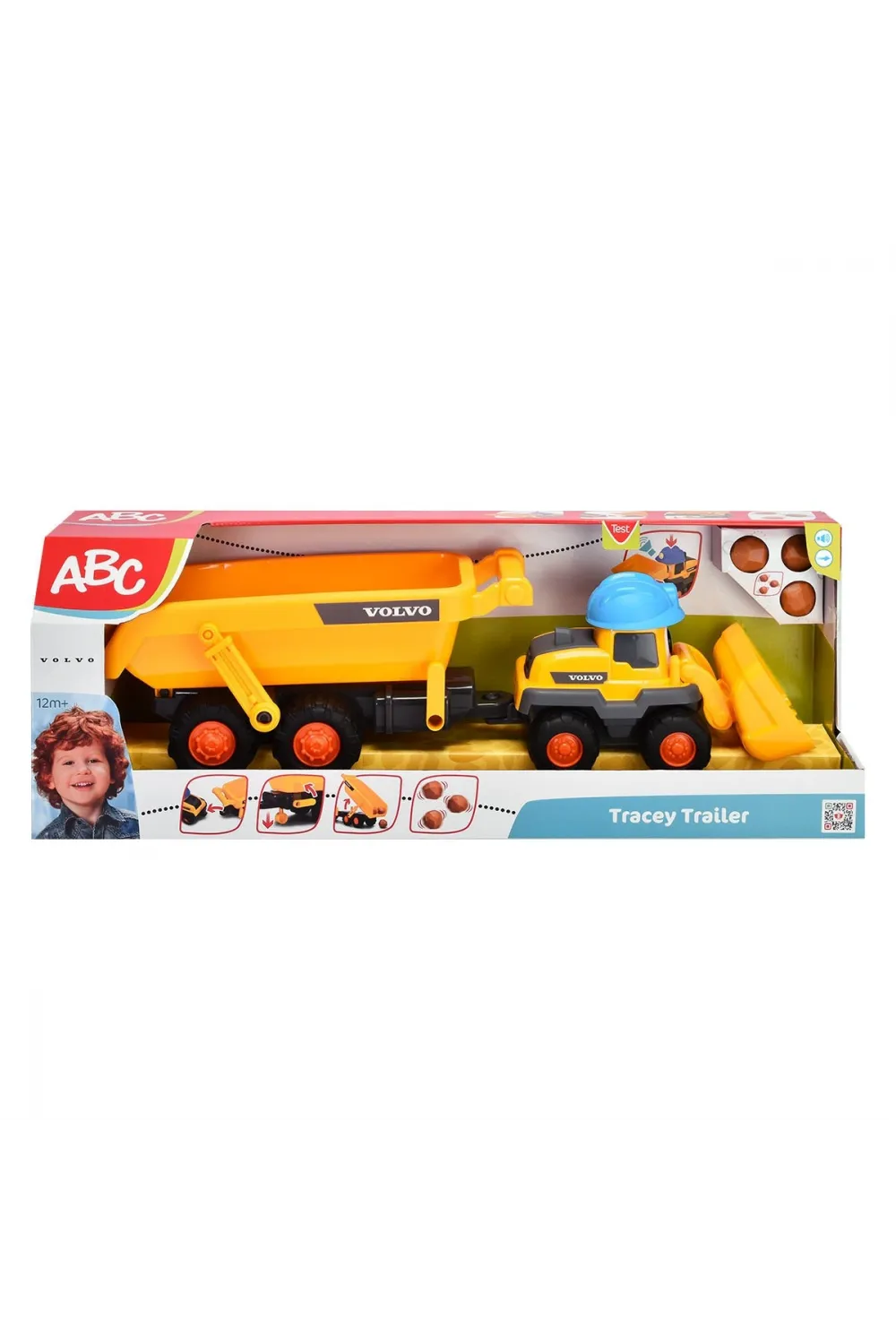 204119007 ABC Tracey Trailer -Dickietoys