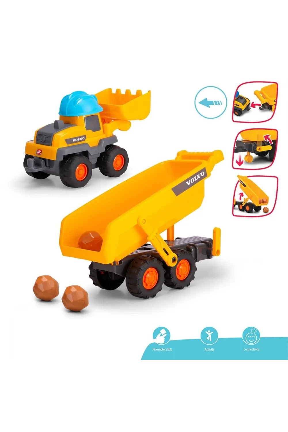 204119007 ABC Tracey Trailer -Dickietoys