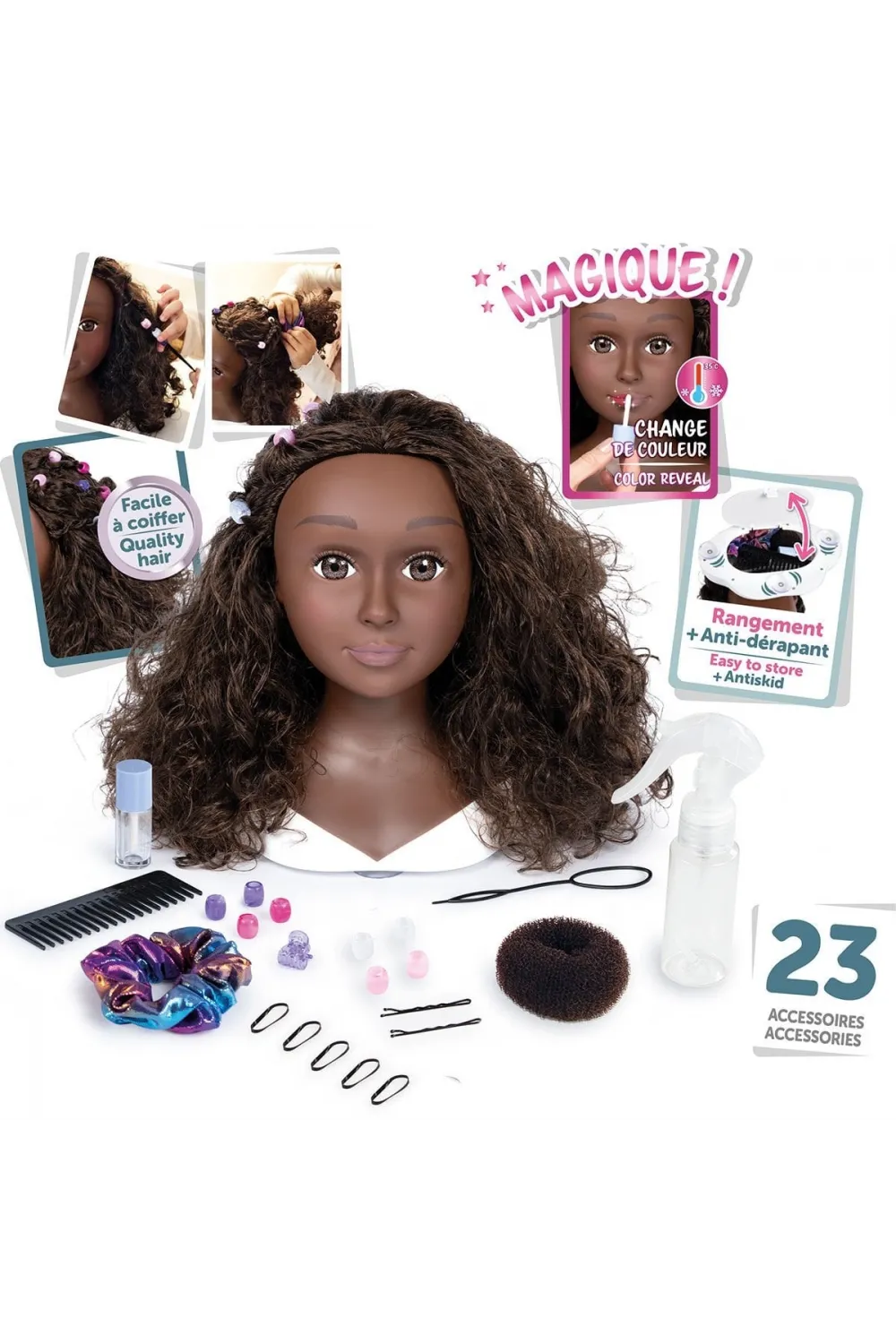 7600320318 Afro Stil Bebek Başı Güzellik Seti