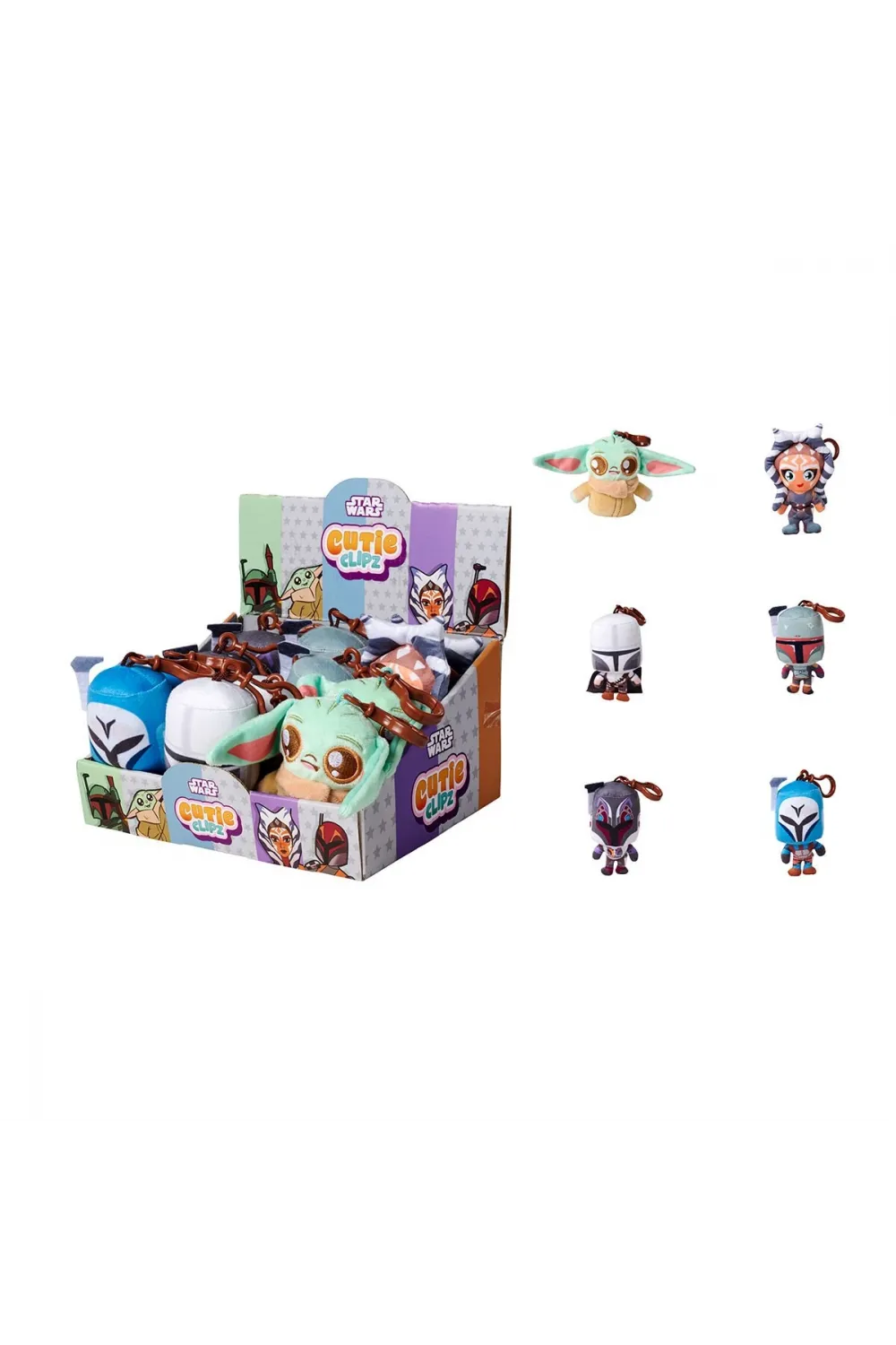 6315870506 Disney Star Wars Cutie Clipz asorti