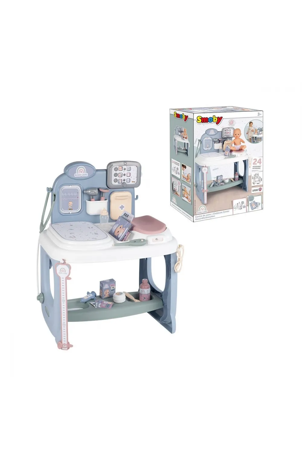 7600240305 Smoby Baby Care Bebek Bakım Merkezi Oyun Seti +3 yaş