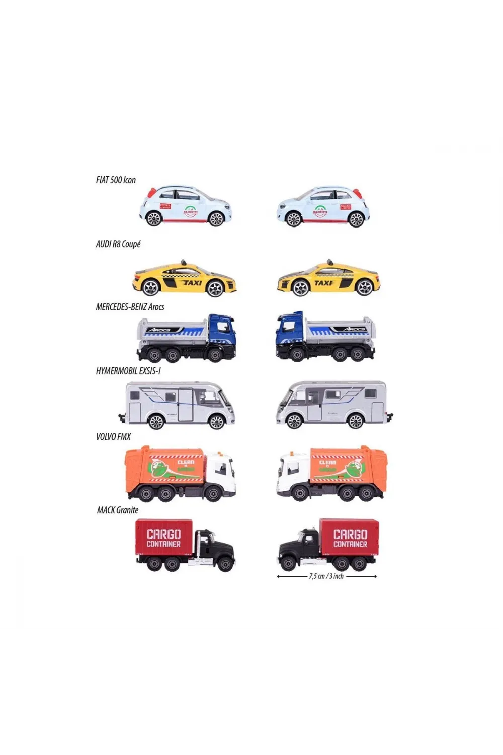 8503000002 City Premium Vehicles 6-asst