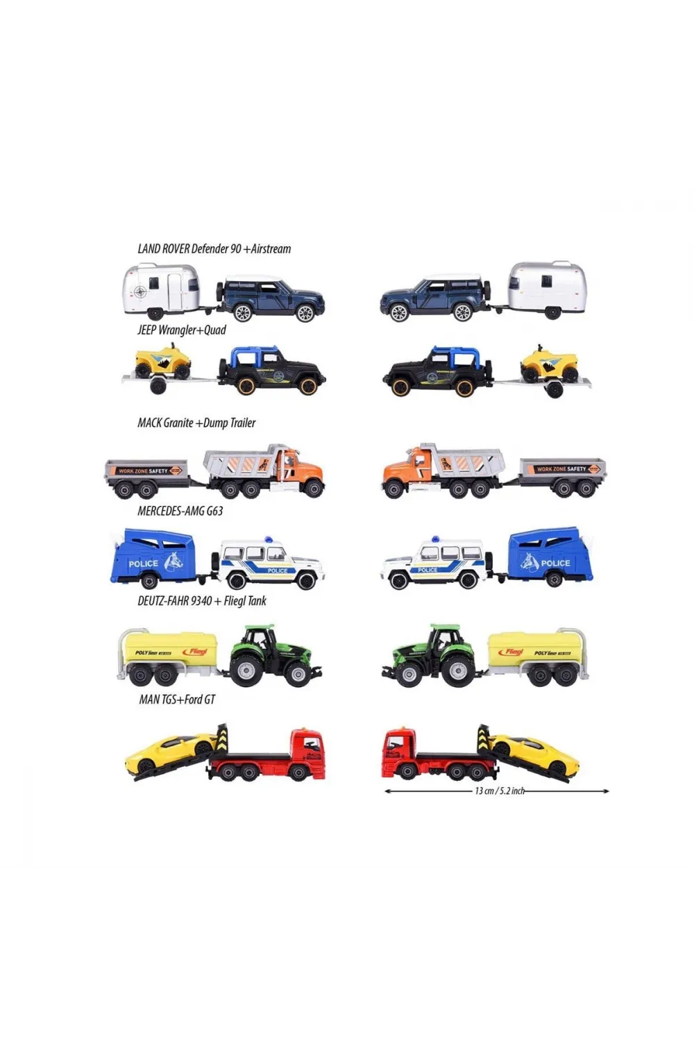 8503002001 City Trailer 6-asst