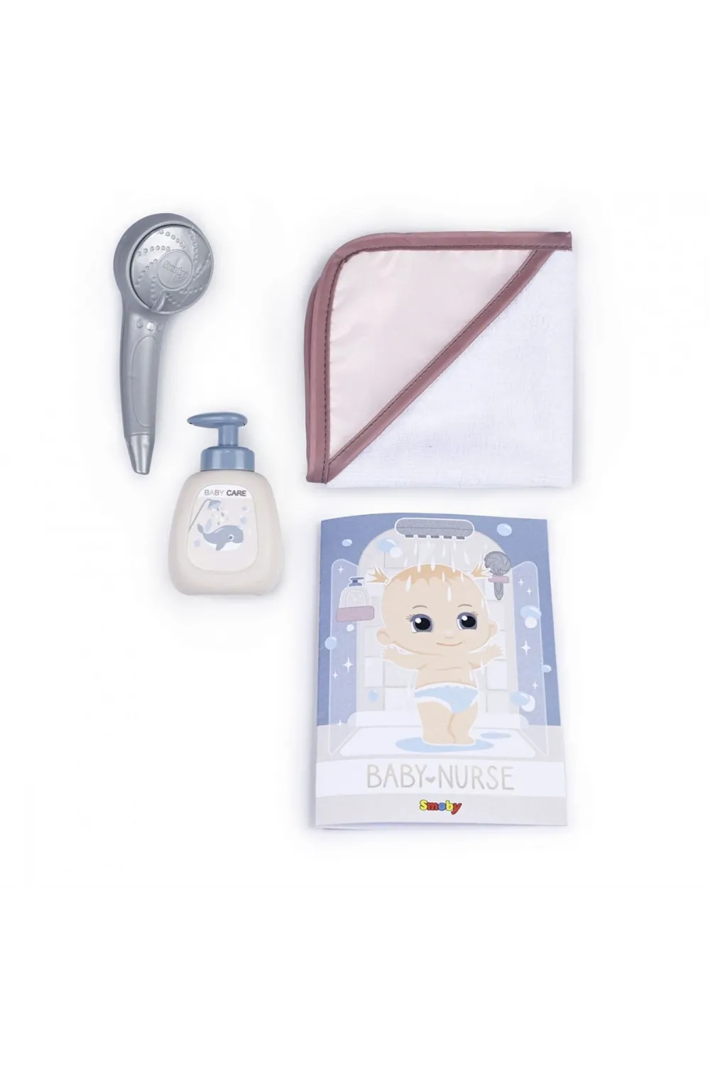 7600220382 Smoby Baby Nurse Bebek Duş Oyun Seti +3 yaş