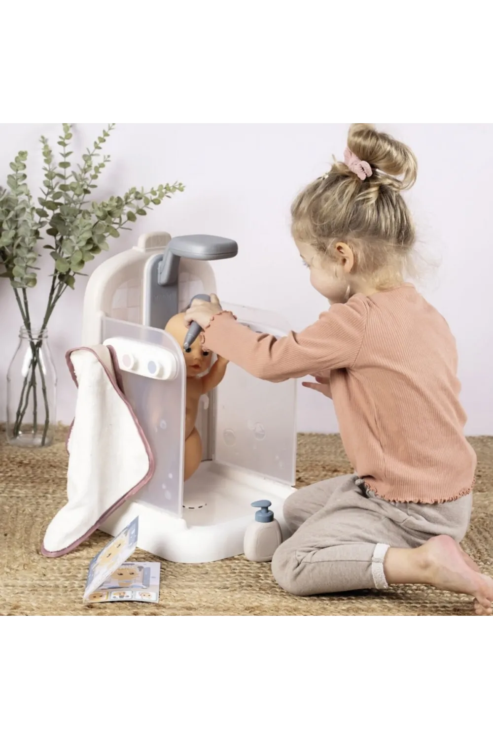 7600220382 Smoby Baby Nurse Bebek Duş Oyun Seti +3 yaş
