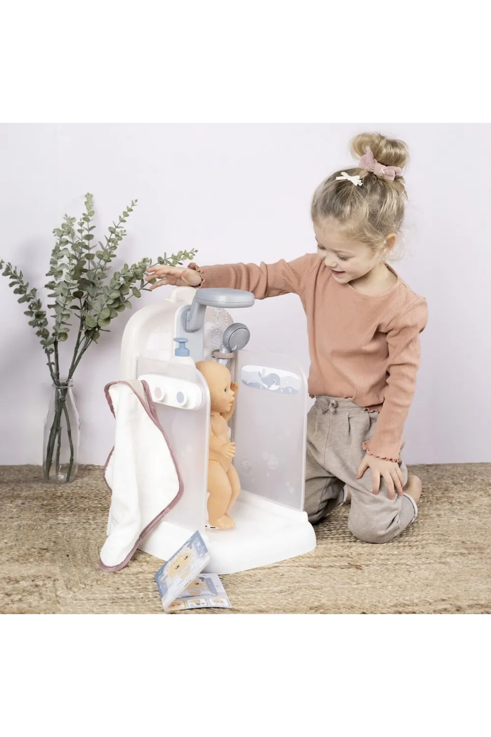 7600220382 Smoby Baby Nurse Bebek Duş Oyun Seti +3 yaş
