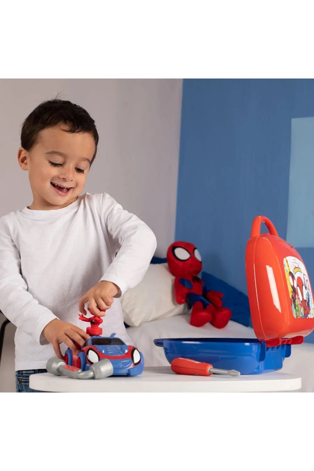 7600360905 Smoby Spidey Alet Kutusu Oyun Seti +3 ay
