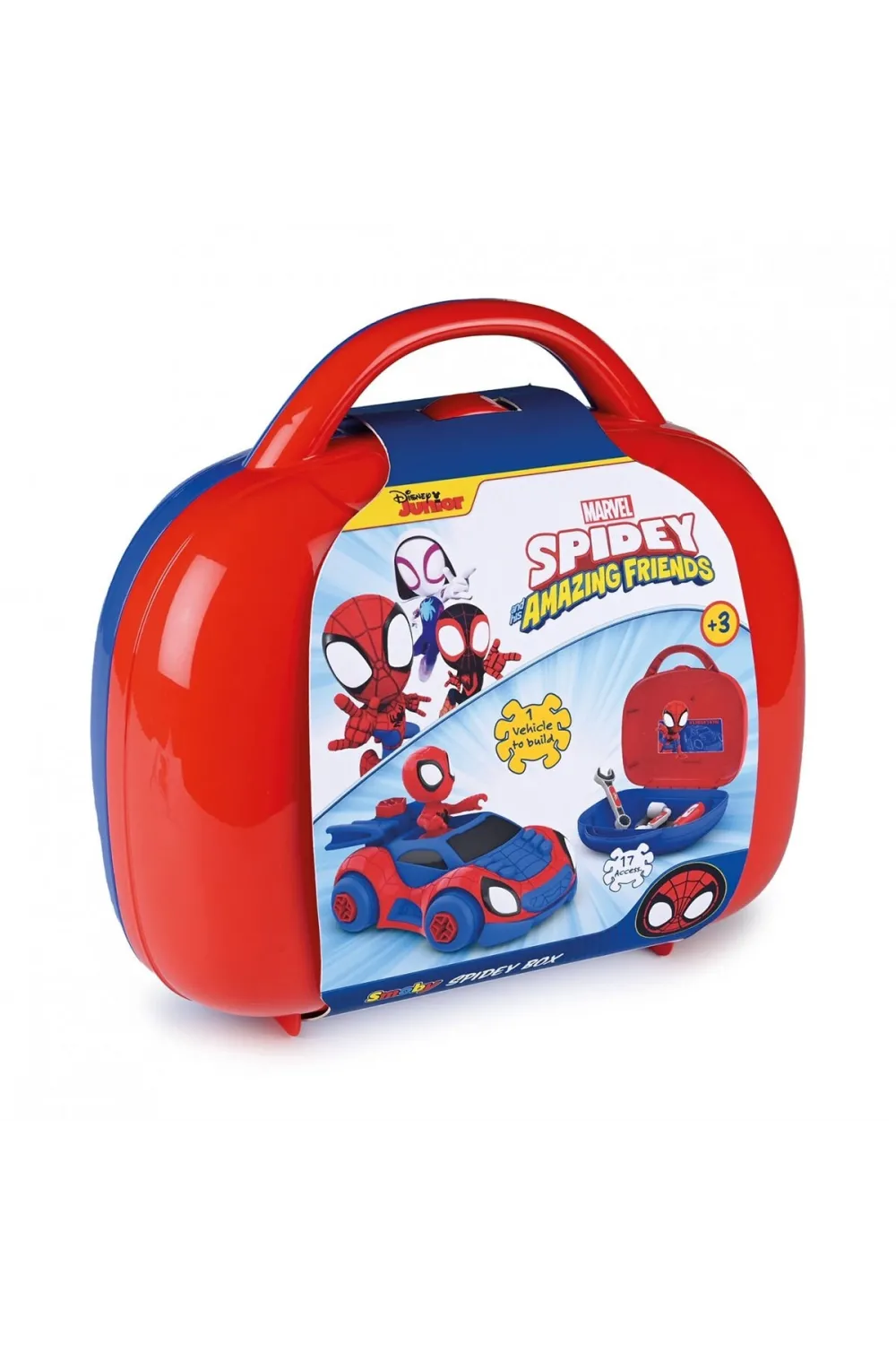7600360905 Smoby Spidey Alet Kutusu Oyun Seti +3 ay