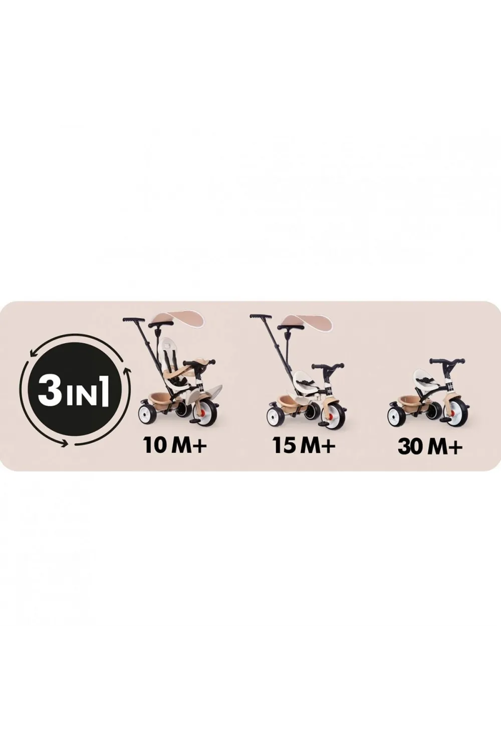 7600741403 Baby Balade Tricycle Beige