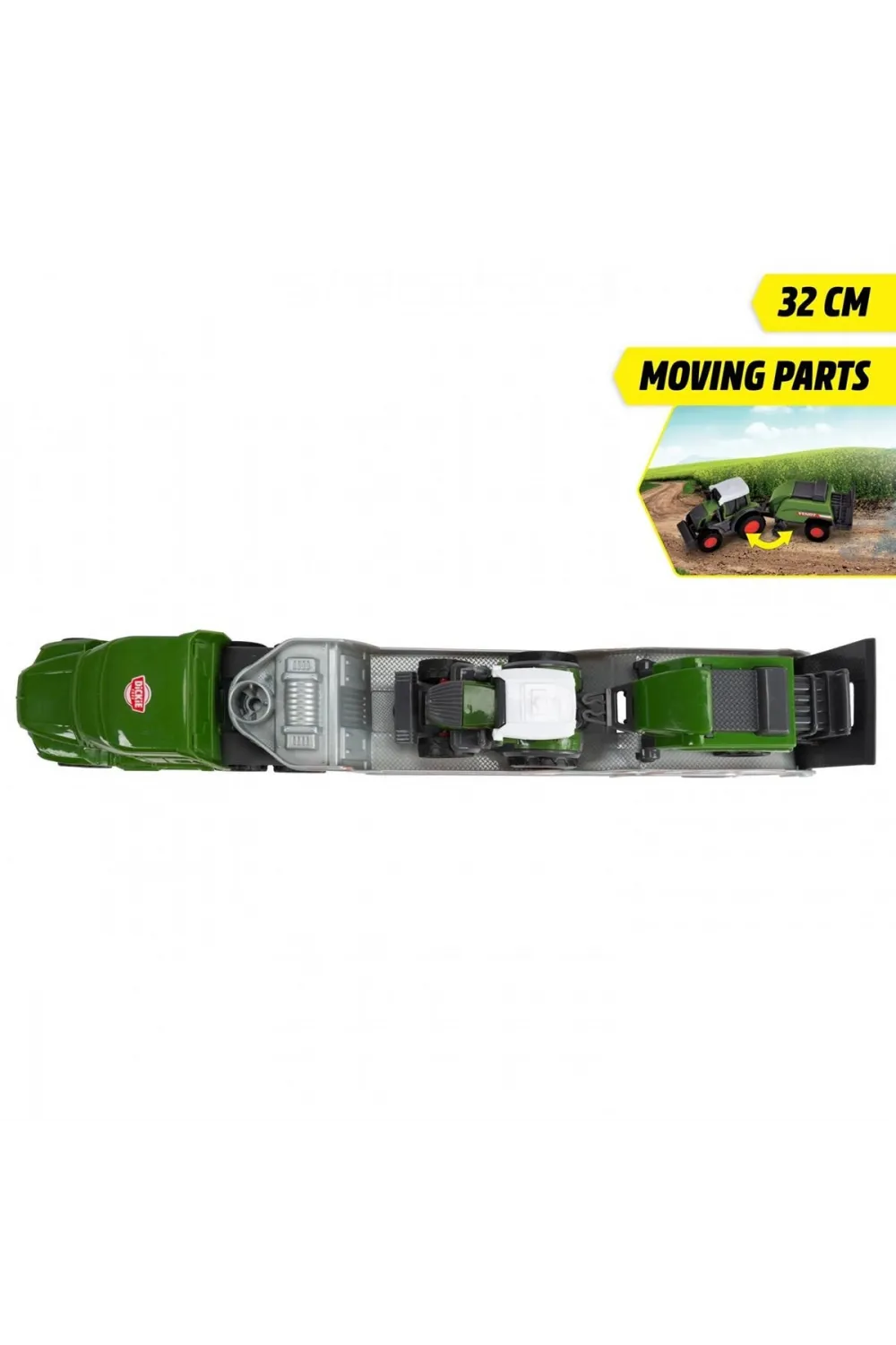 203735006 Fendt Micro Farm Truckfreewheel Mack Truck trailer with Fendt tract