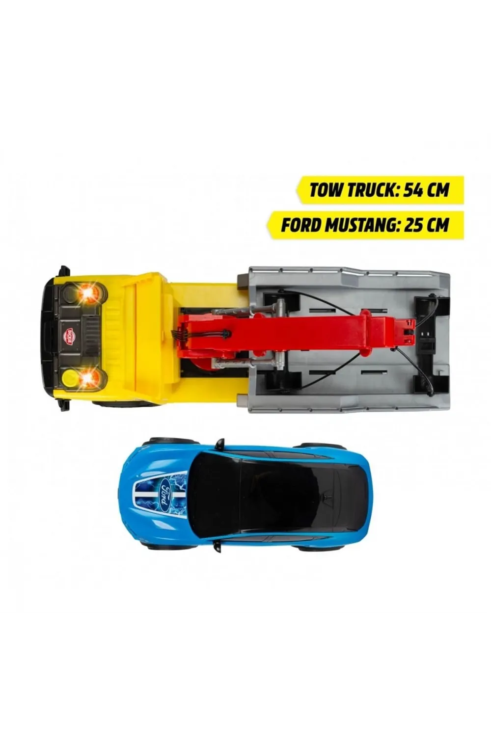 203749039 Giant Tow TruckVolvo FMX freewheel light sound manual crane and