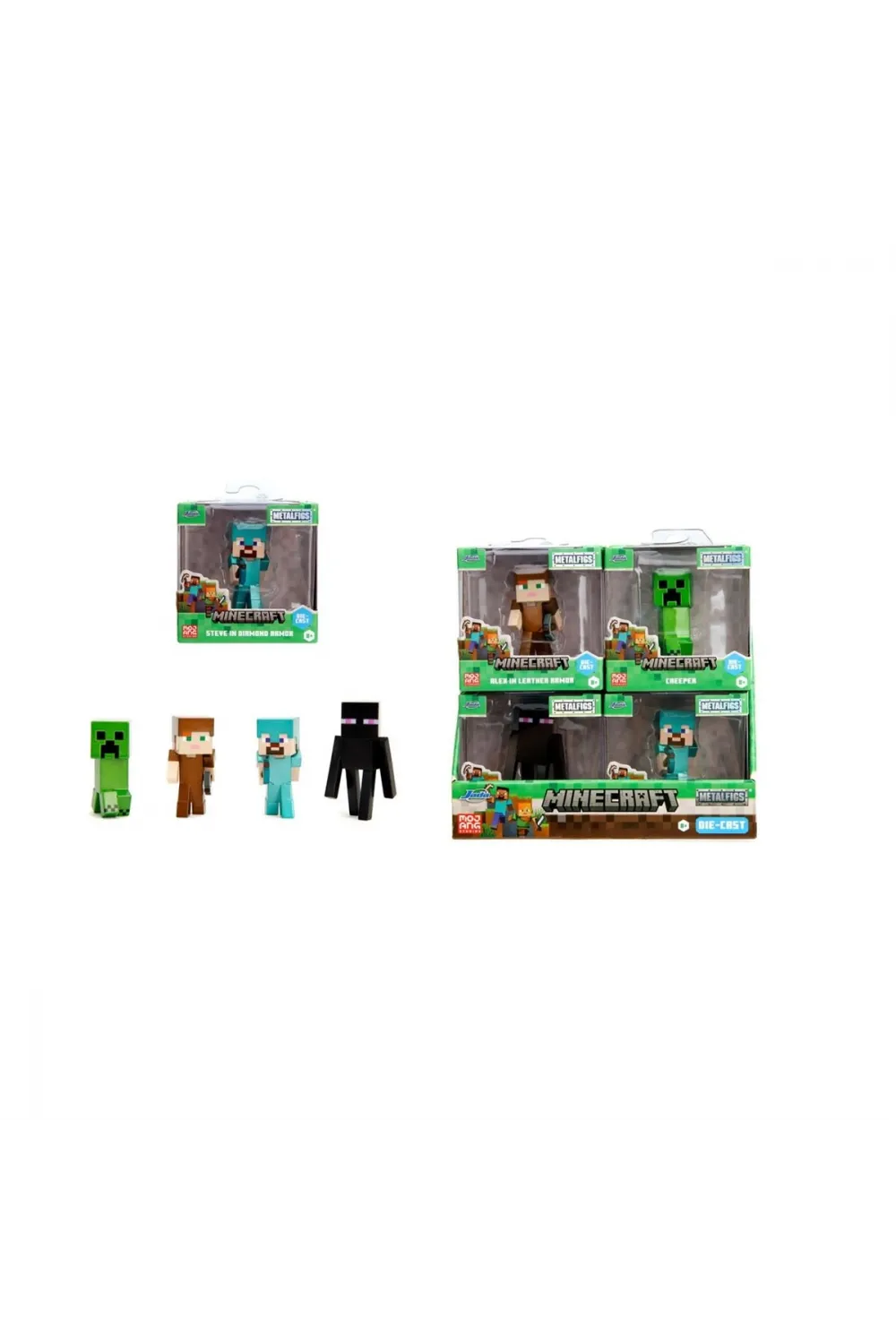 9385138300W03 Minecraft Figures 2 5 Wave 3die-castpop-culture collectible(Belirtilen fiyat, tekli satış için adet fiyatıdır.)