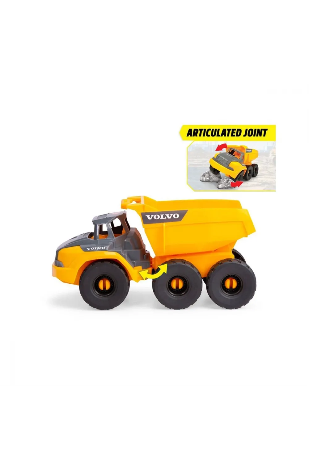 203724009 Volvo Tough HaulerFreewheel moveable dump area articulated joint