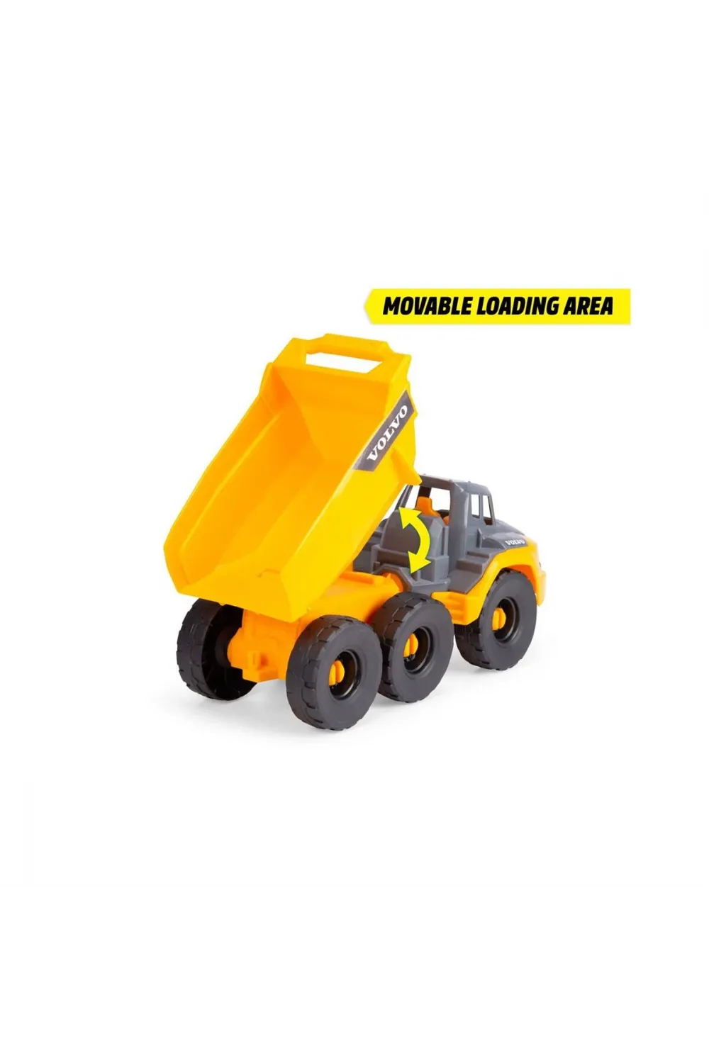 203724009 Volvo Tough HaulerFreewheel moveable dump area articulated joint