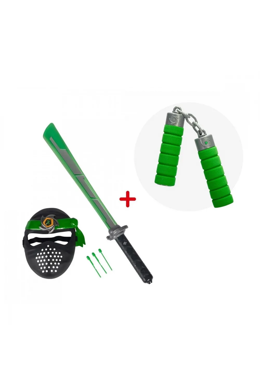 108042238 NEXT NİNJA SWORD AND MASK GREEN
