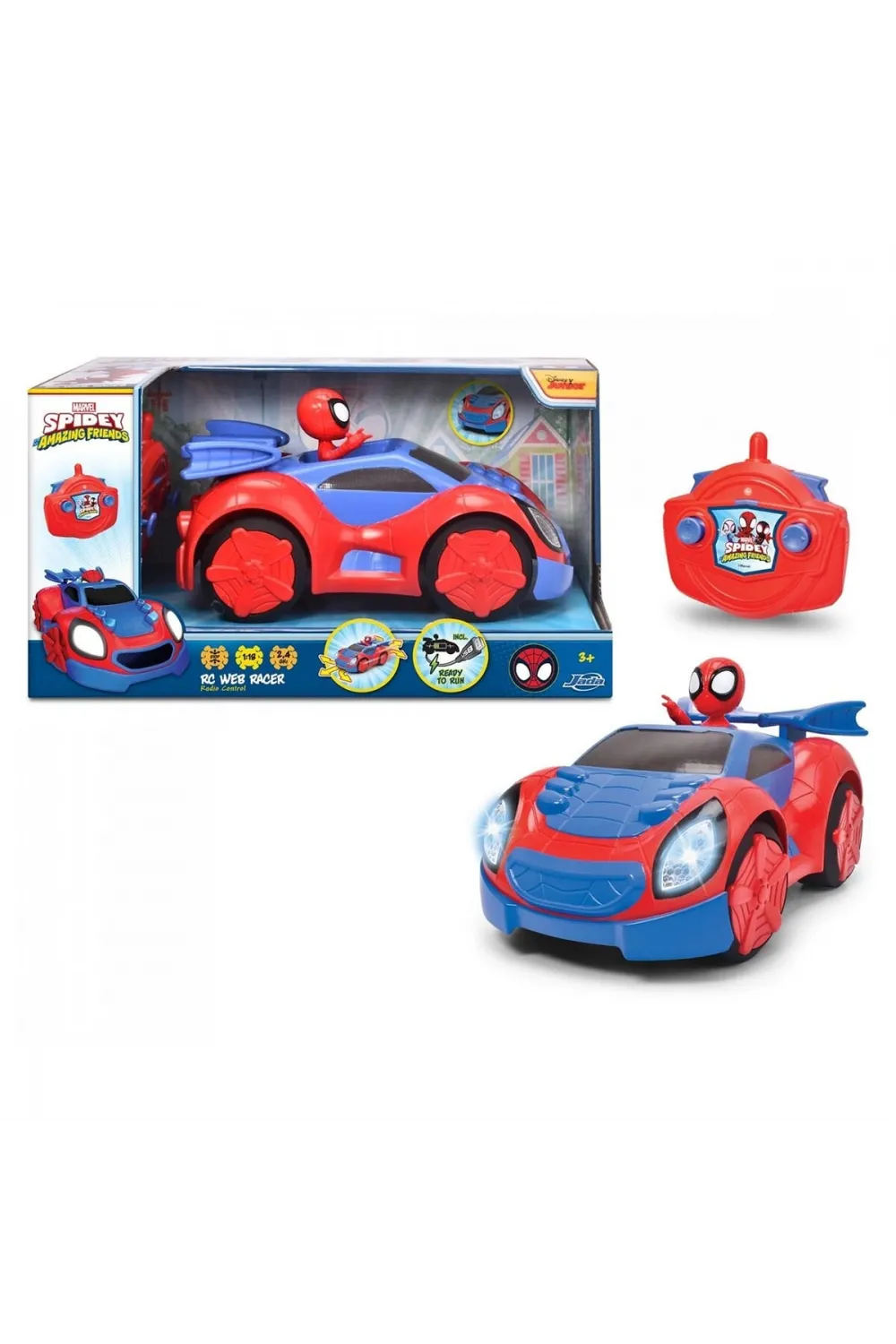 203225000 RC SPİDEY WEB RACER 1 18