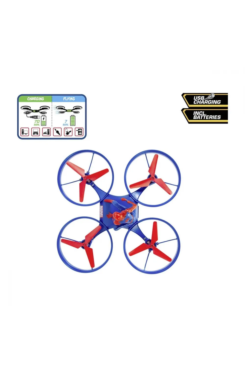 203225004 RC SPİDER-MAN DRONE RTR