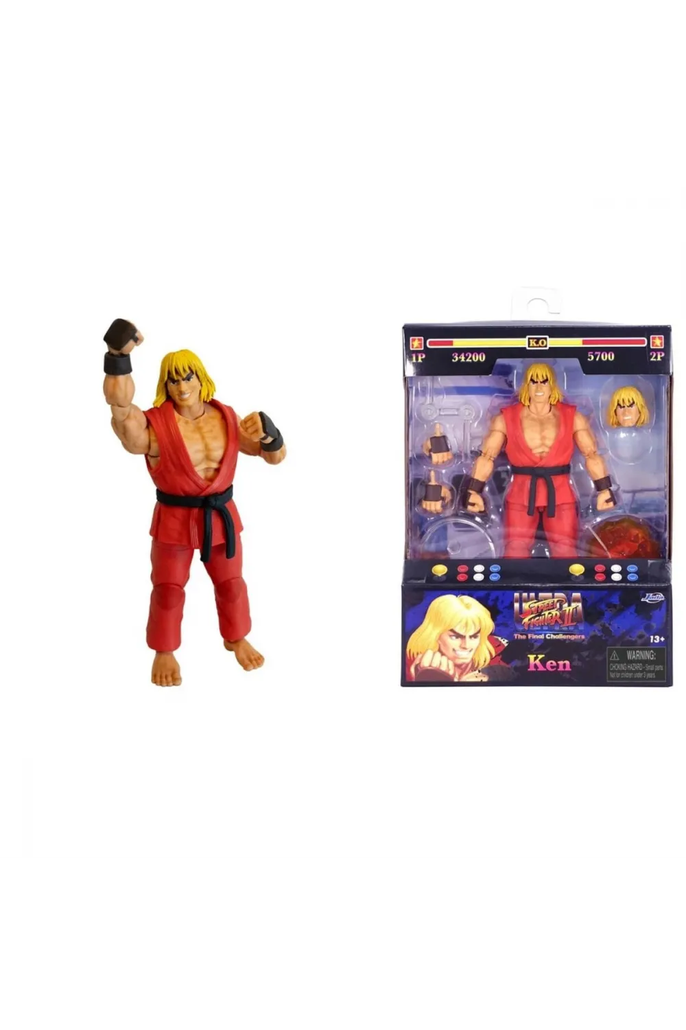 9334218314R00 Street Fighter II Ken 6 Figure