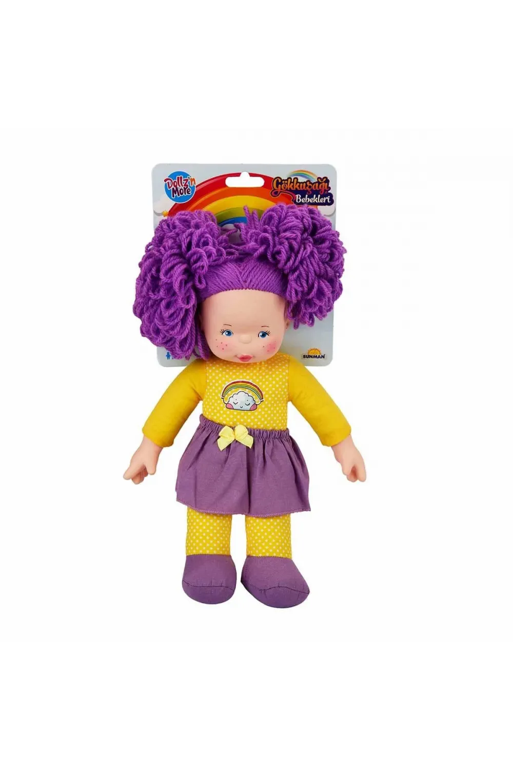 30012  Gökkuşağı Bebekleri 35 cm -Sunman