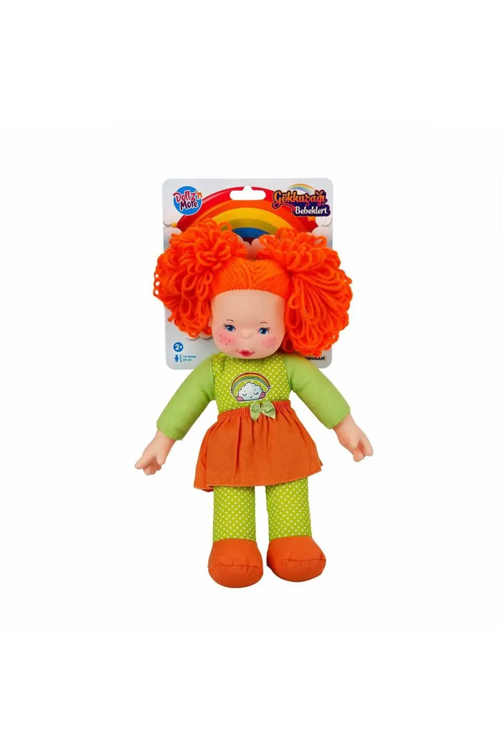 30012  Gökkuşağı Bebekleri 35 cm -Sunman