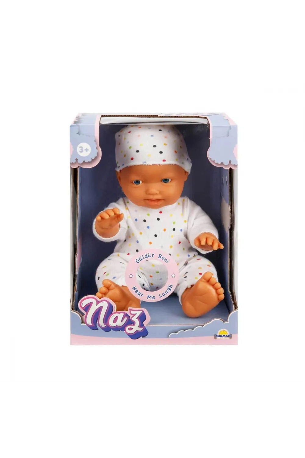 020020 Sunman, Naz Bebek Sesli, 23 cm / +3 yaş