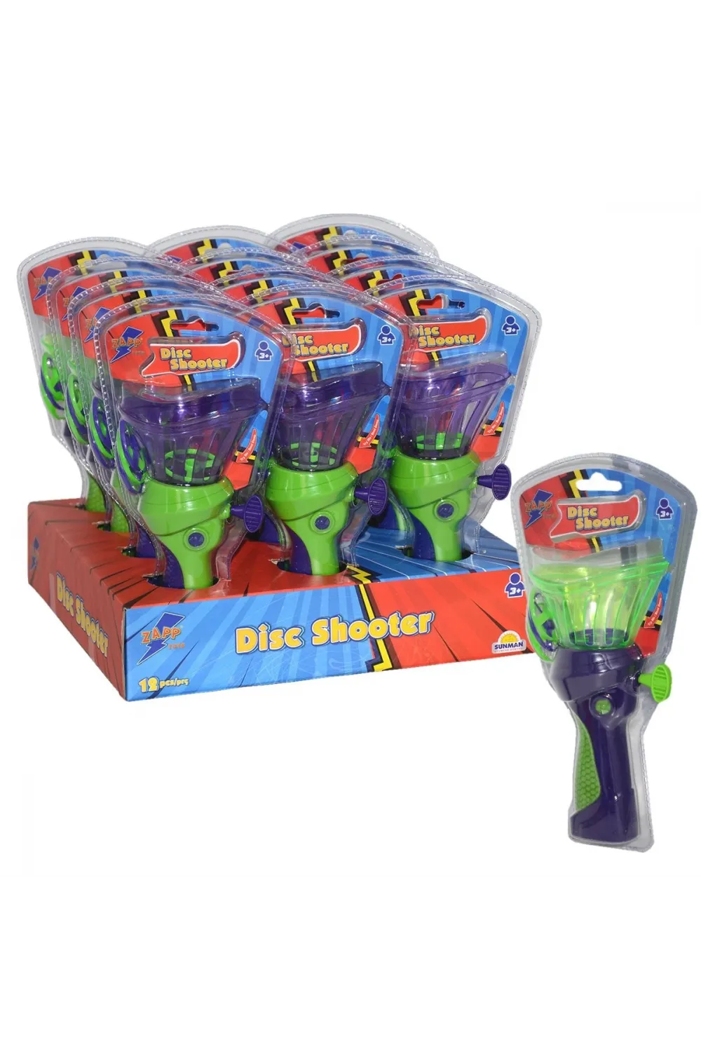 02135 Zapp Çek Fırlat Disk Shooter