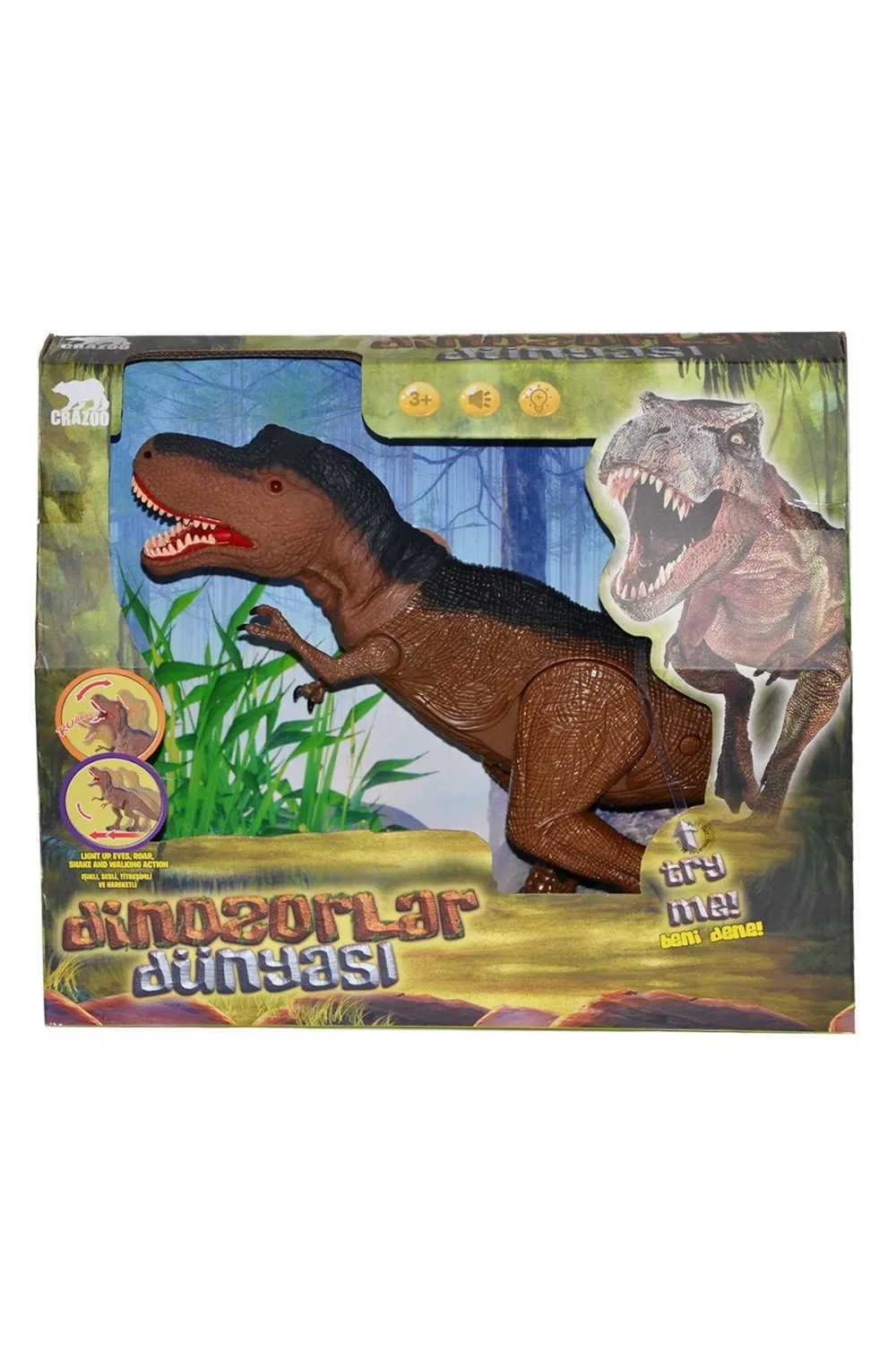 36127 Sesli ve Işıklı Büyük Dinozor