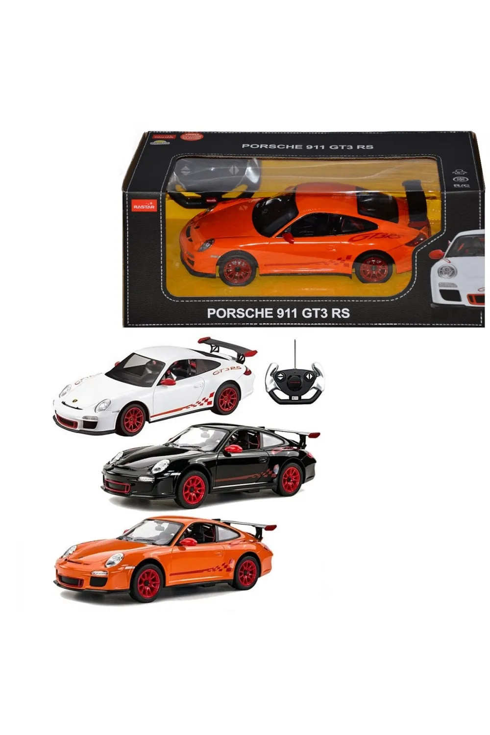 42800 1:14 Porsche GT3 RS Uzaktan Kumandalı Işıklı Araba