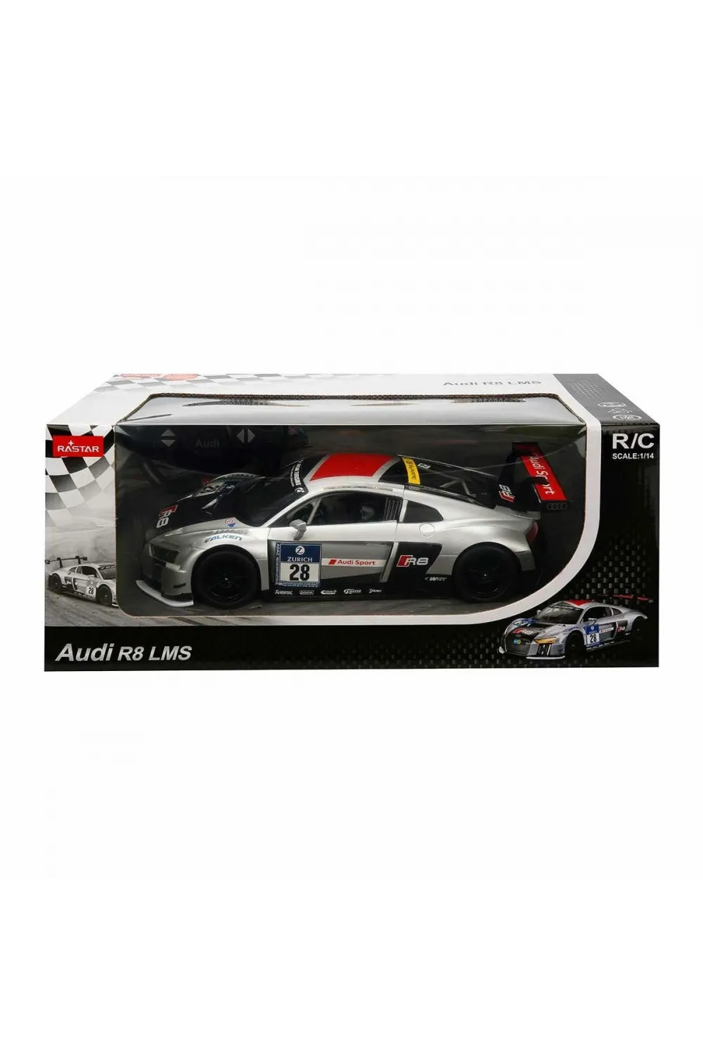 75300 1:14 Audi R8 LMS Uzaktan Kumandalı Işıklı Araba -Sunman